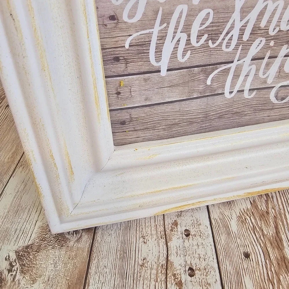 Farmhouse wooden picture frame
